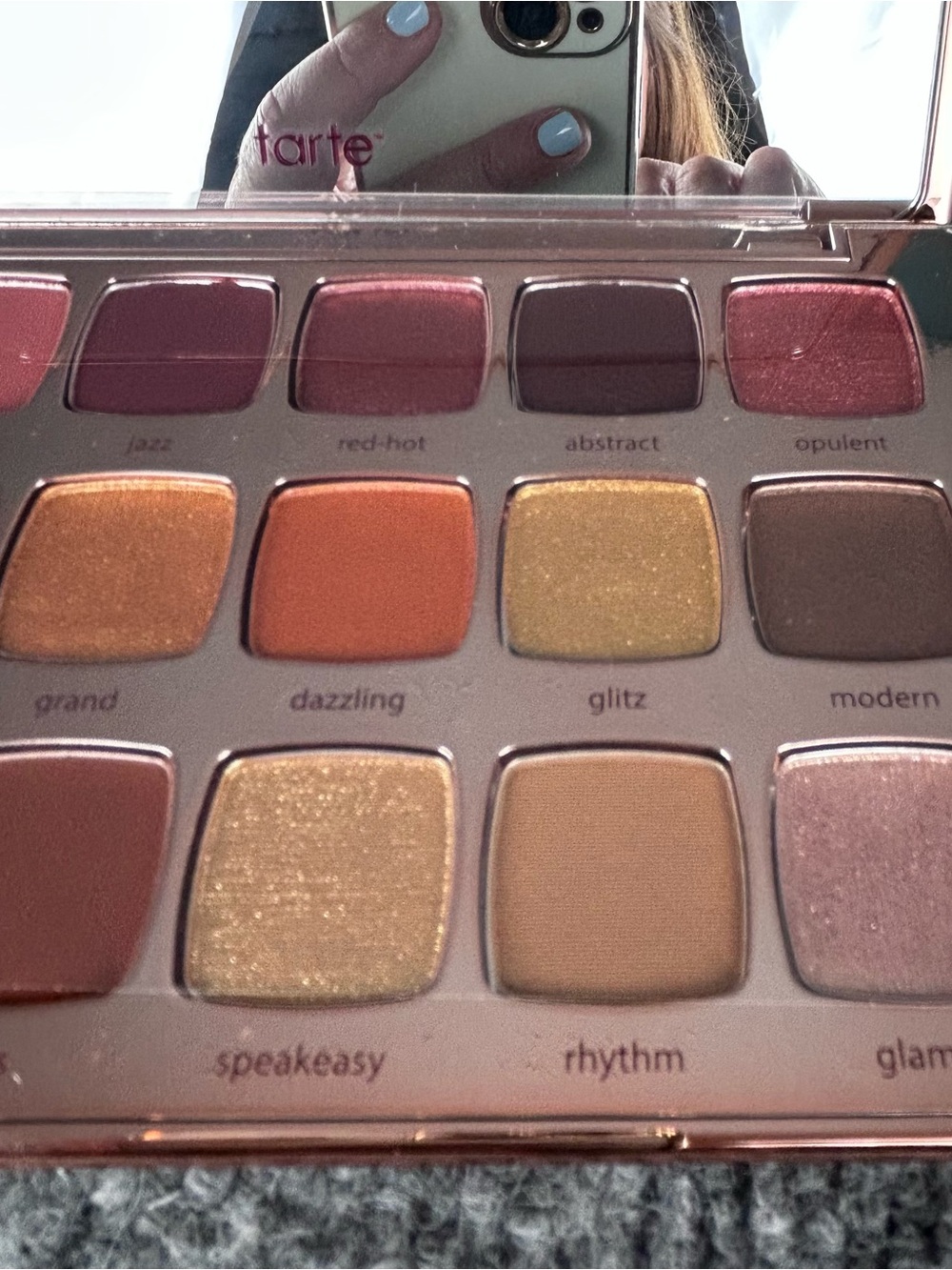 Gorgeous TARTE *Gilded* 18 pan Amazonian Clay Eyeshadow Palette ~ NWOB - Picture 4 of 8